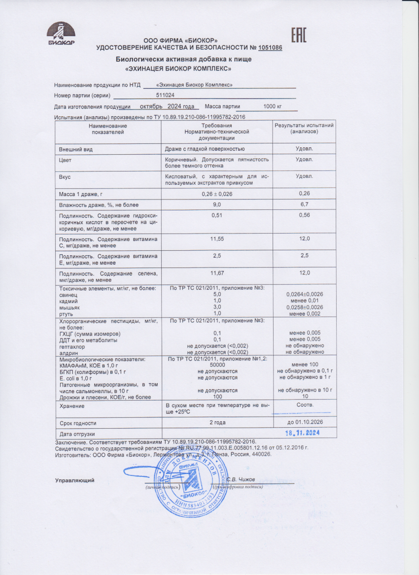 Паспорт №102024